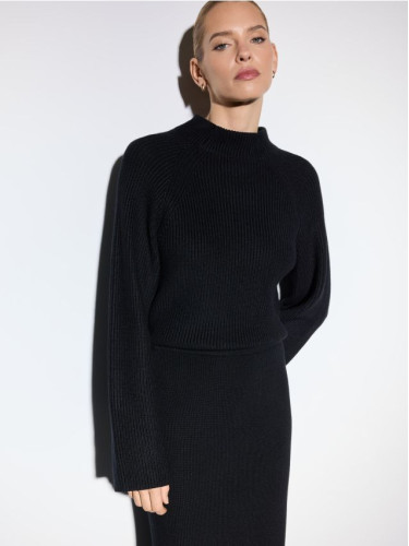 Mohito - Пуловер със съдържание на вискоза - черен