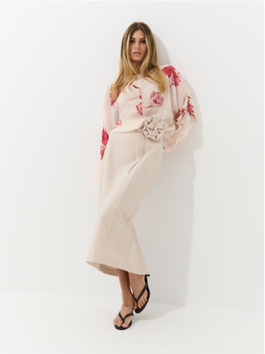 Mohito - Миди пола - кремaво