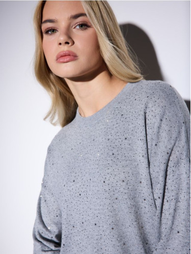 Mohito - Дамски пуловер - сиво