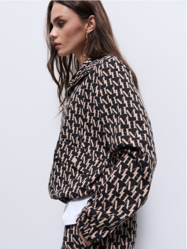 Mohito - Суитшърт с цип - черен