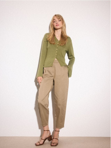Mohito - Панталон с прав крачол - бежово