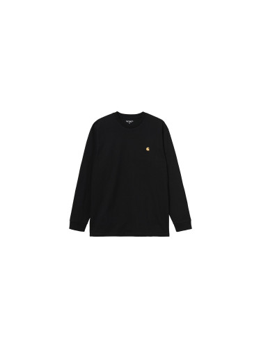 Carhartt WIP L/S Chase T-Shirt Мъже - Тениски Carhartt WIP - Черен - I026392_00F_XX-L - Size: L