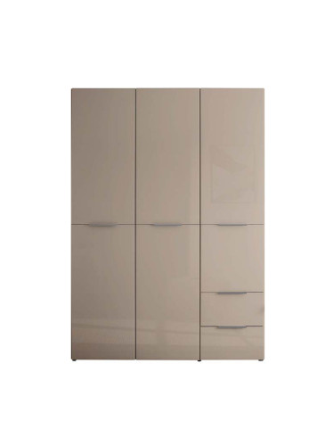 ТРИКРИЛЕН ГАРДЕРОБ САНТОРИН С 2 ЧЕКМЕДЖЕТА 150/57/212 СМ