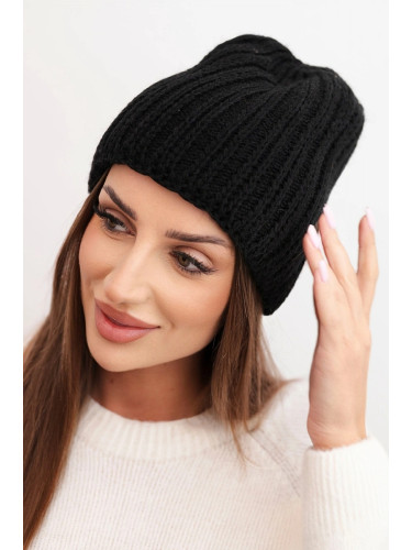 Дамска шапка Rebeka K345 черна