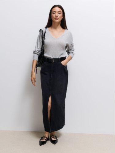 Mohito - Дънкова пола - черен