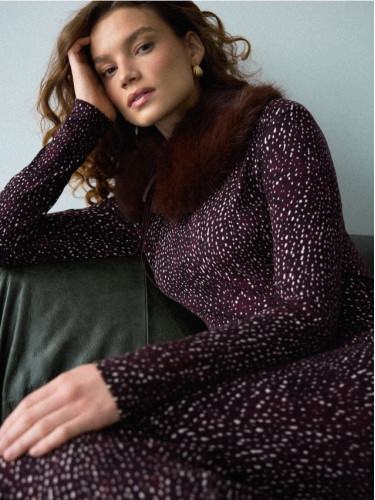 Mohito - Шал - тъмно кафяво