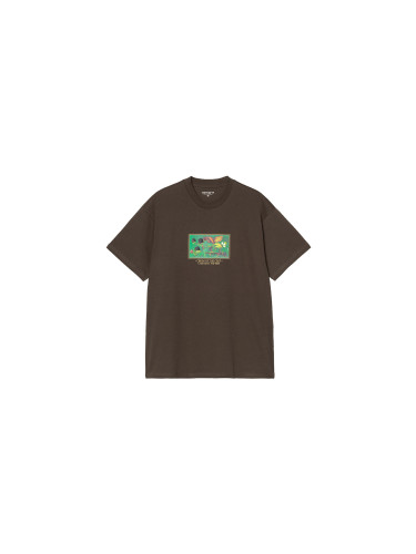 Carhartt WIP S/S Cream Of The Crop T-Shirt Мъже - Тениски Carhartt WIP - Кафяв - I035192_2ZW_XX-L - Size: L