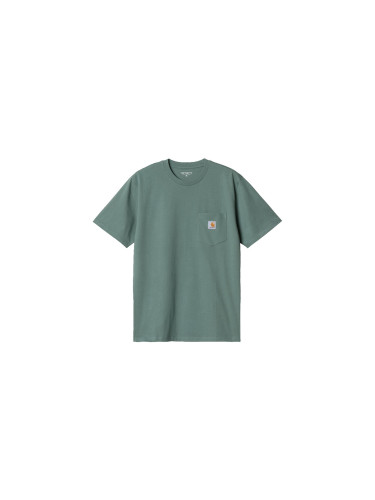 Carhartt WIP S/S Pocket T-Shirt Green I030434_2M2_XX Мъже - Тениски Carhartt WIP - Зелен - I030434_2M2_XX-L - Size: L