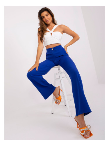 Кобалтови широки панталони