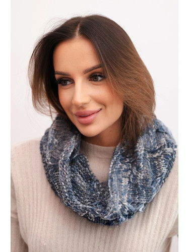 Дамски плетен зимен шал KN25