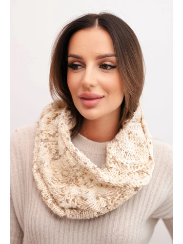 Дамски зимен шал Kesi KN25 бежов