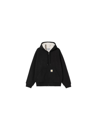 Carhartt WIP Active Sweat Jacket Black Мъже - Суитшърти и блузи с качулка Carhartt WIP - Черен - I035602_89_06-L - Size: L