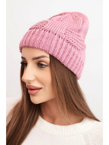 Дамска зимна шапка Kesi K462 светло лилава