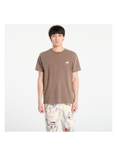 Тениска RIPNDIP Castanza Short Sleeve Tee Brown Vintage Wash L