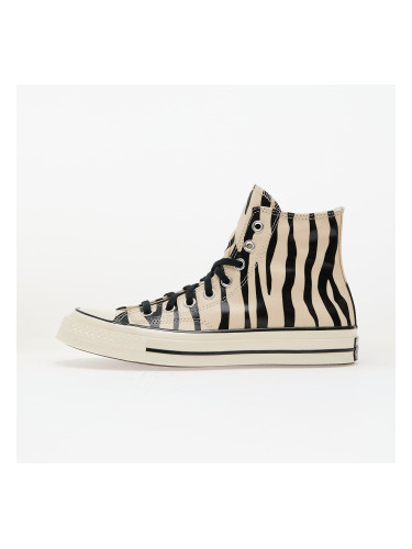 Сникърси Converse Glow-In-The-Dark Zebra Print Light Dune/ Black/ Egret EUR 37
