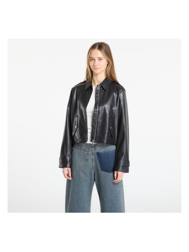 Яке Calvin Klein Jeans Leather Moto Jacket Black L