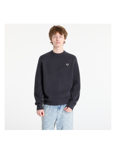 Пуловер FRED PERRY Lambswool Raglan Jumper Anchor Grey L