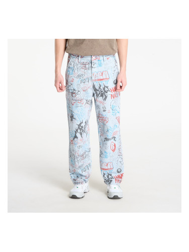 Панталони RIPNDIP Marker Wide Fit Pants Light Wash Denim XS