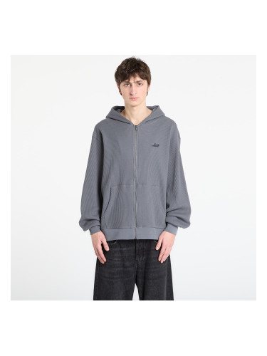 Суитшърт RIPNDIP Castanza Waffle Knit Zip Up Hoodie Charcoal S