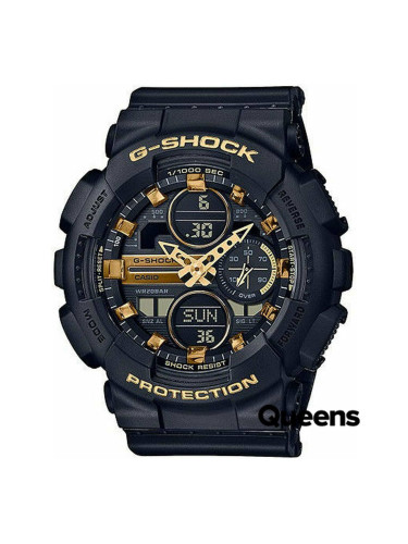 Часовници Casio G-Shock GMA S140M-1AER "Metallic Markers and Accents" Black/ Gold Universal