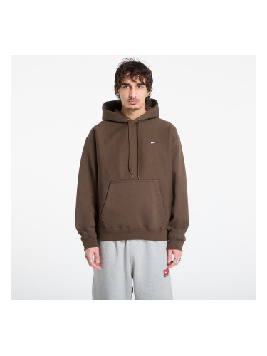 Суитшърт Nike Solo Swoosh Men's Pullover Hoodie Dark Hazel/ White XS