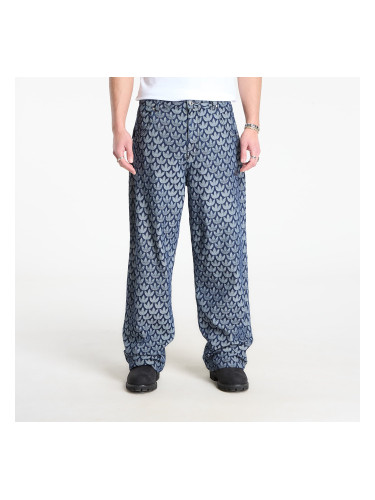 Панталони adidas Denim Loose Monogram Pants Indigo Denim 33