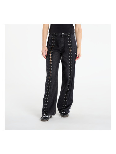 Потници adidas Denim Fb Lacing Tracksuit Bottoms Black M