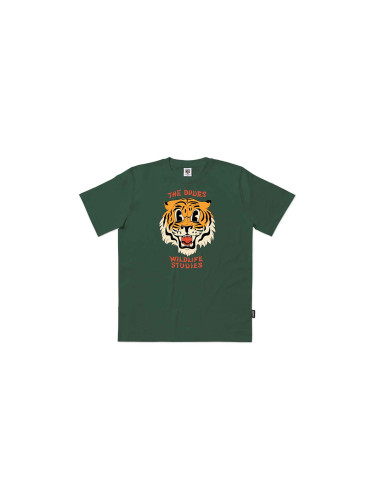 The Dudes Wildlife Studies Classic T-Shirt Green Мъже - Тениски The Dudes - Зелен - 10025571-L - Size: L