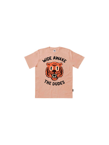 The Dudes Wide Awake Classic T-Shirt Orange Мъже - Тениски The Dudes - Оранжев - 10024886-L - Size: L