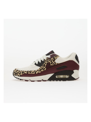 Сникърси Nike Wmns Air Max 90 Sail/ Burgundy Crush-Black EUR 44