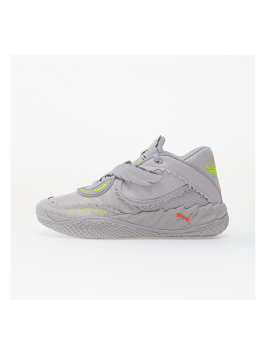 Сникърси Puma MB.05 Metallic Vibrant Silver-Yellow Alert-Glowing Red EUR 41