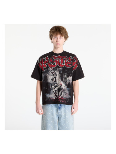 Тениска Wasted Paris M Defy Boxy Faded Black L