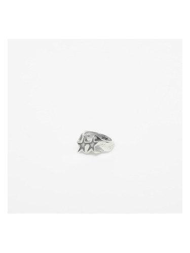 TwoJeys Tilted Icon Ring Silver 52 mm
