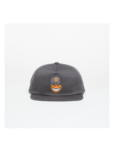 Шапка Thrasher x Spitfire SF Loc Snapback Charcoal Universal