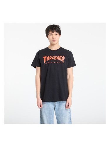 Тениска Thrasher x Spitfire Big Head Jake T-Shirt Black M