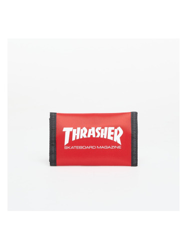 Портфейл Thrasher Skate Mag Velcro Wallet Red Universal