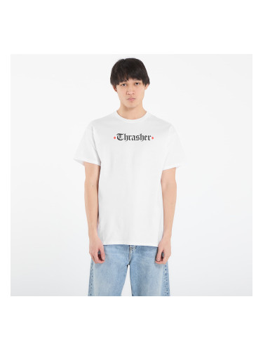 Тениска Thrasher x Spitfire The End Oath T-Shirt White XL