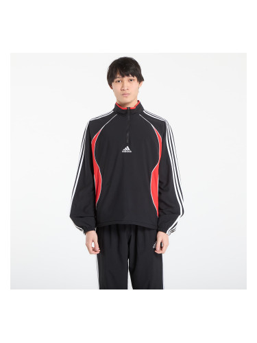 Суитшърт adidas Teamgeist Half Zip Sweatshirt Black/ Better Scarlet L