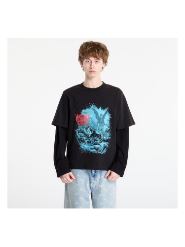 Тениска Wasted Paris M Legion T Age Faded Black/ Black L