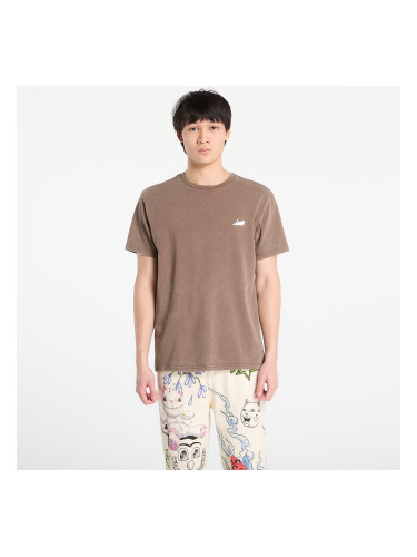 Тениска RIPNDIP Castanza Short Sleeve Tee Brown Vintage Wash S