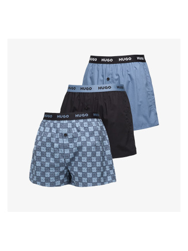 Боксерки Hugo Boss B-Woven Boxer 3-Pack Multicolor S