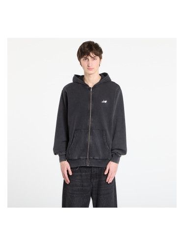 Суитшърт RIPNDIP Castanza Zip Up Hoodie Black Vintage Wash S