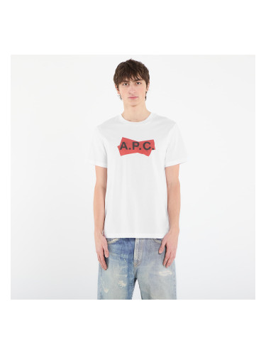 Тениска A.P.C. Scotch Rouge T-Shirt UNISEX White XXL