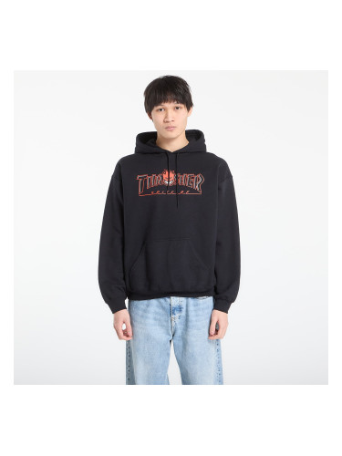 Суитшърт Thrasher x Spitfire Big Head Outline Hoodie Black L