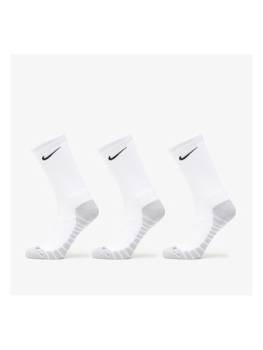 Чорапи Nike Everyday Max Cushioned Training Crew Socks 3-Pack White/ Wolf Grey/ Black S