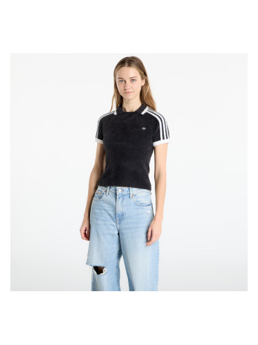 Тениска adidas Knit Cali T-ShirtBlack L