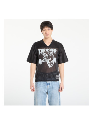 Джърси Thrasher x Spitfire Thrash & Burn Football Jersey Black M