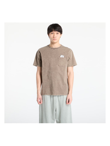 Тениска RIPNDIP Lord Nermal Pocket Tee Brown Vintage Wash M