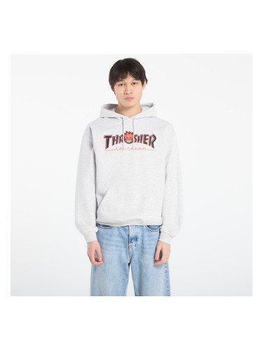 Суитшърт Thrasher x Spitfire Big Head Outline Hoodie Ash Grey L