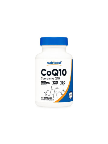 Коензим Q10 100 mg 120 капсули | Nutricost